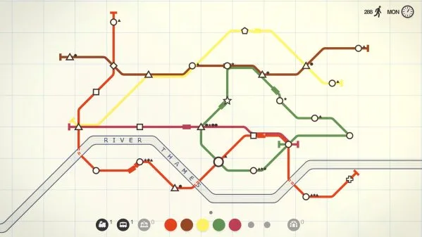 Mini Metro Screenshot 2
